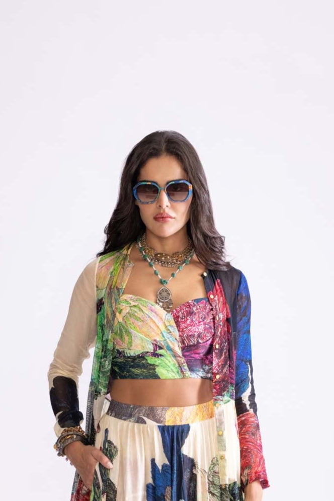 bluey blouse