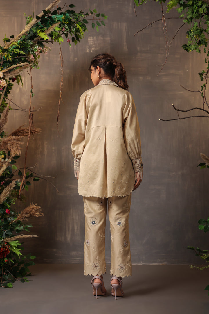Gulshan Co-ord Set Ivory