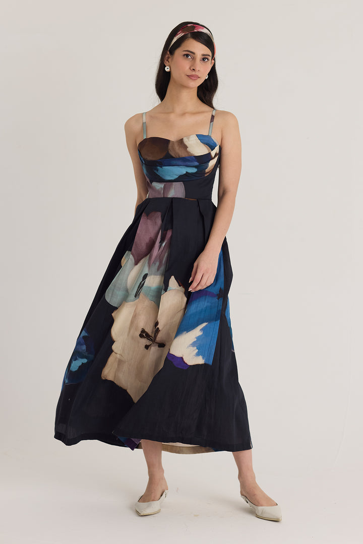 Rocco Cowl Bralette Dress