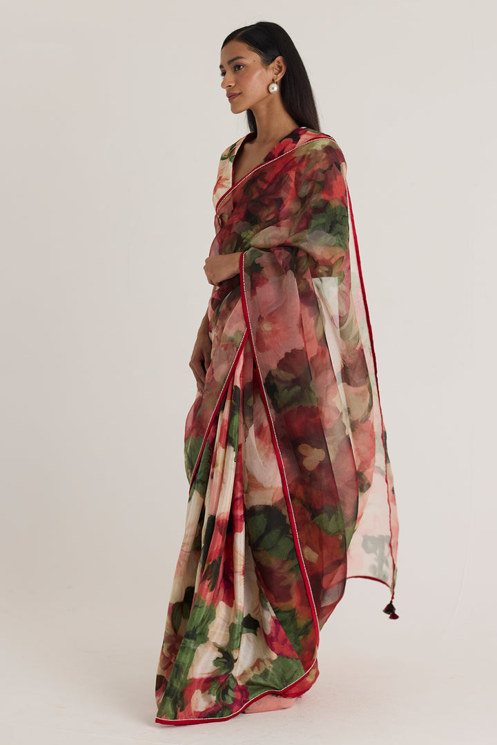 Scarlett Silk Organza Saree