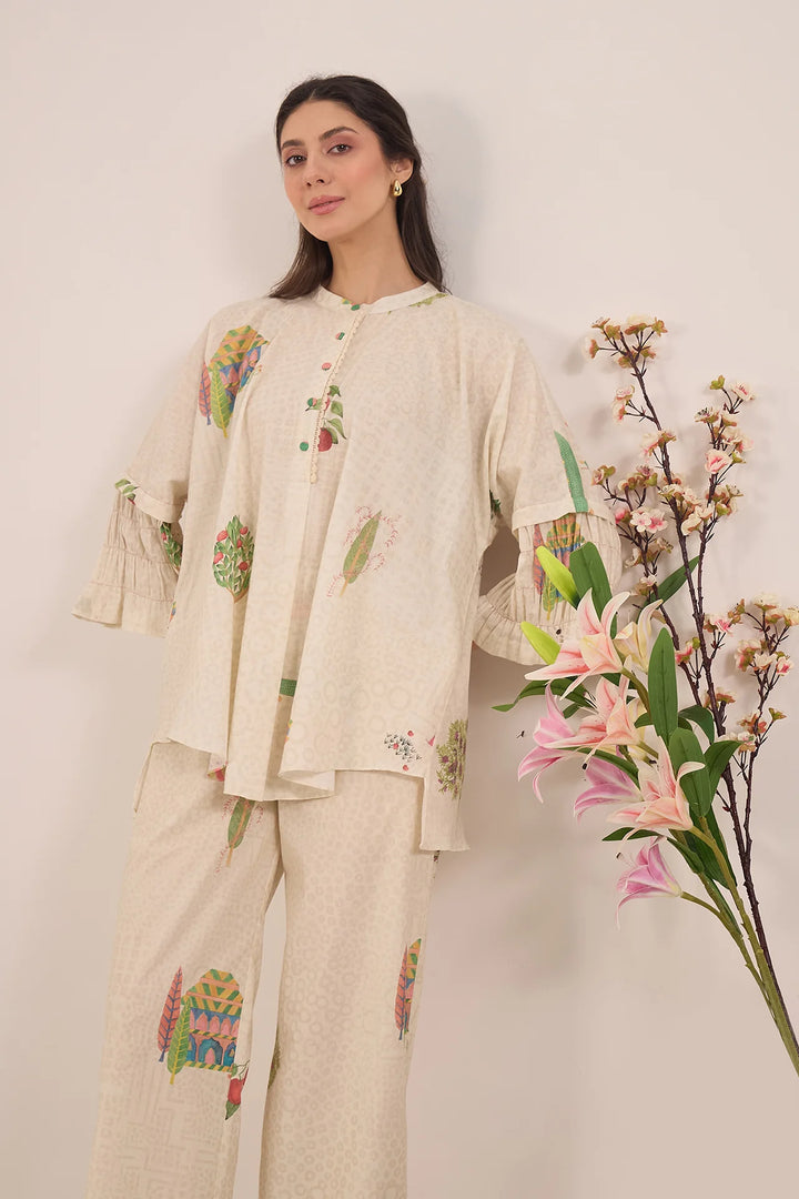 Gulposh: Cotton Namah Co-ord Set