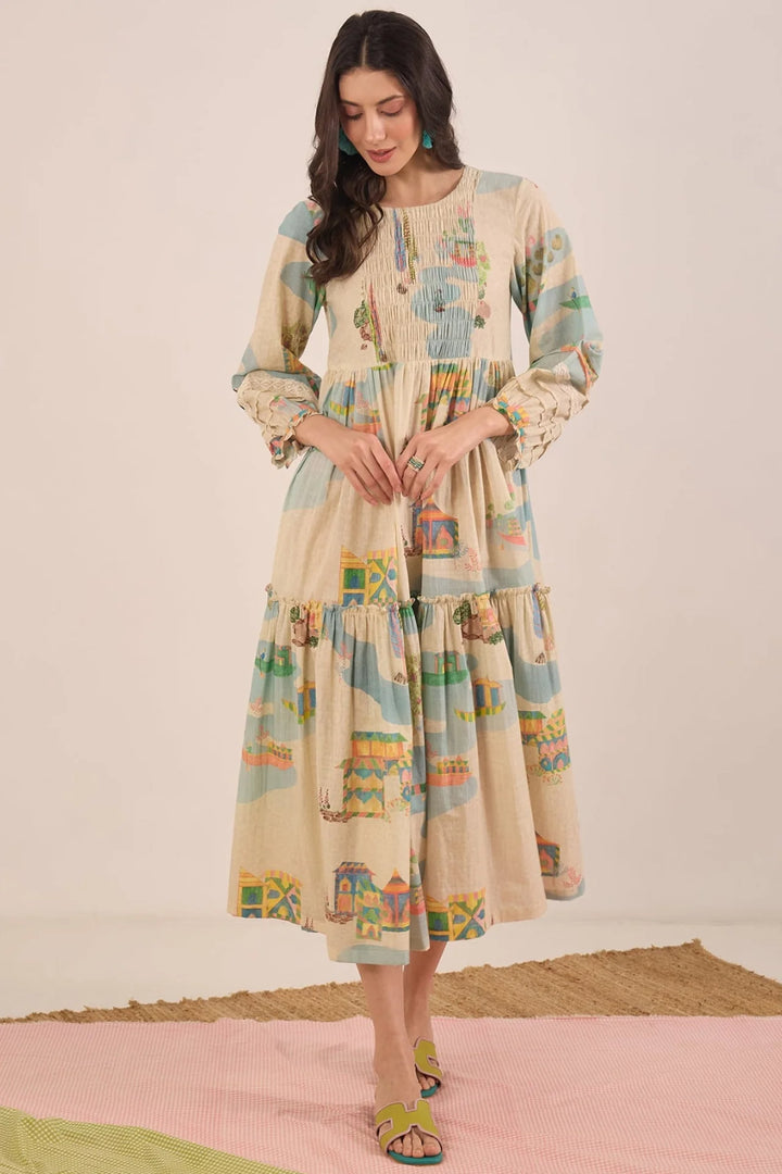 Safar: Cotton MIDI Dress