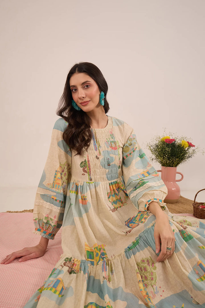 Safar: Cotton MIDI Dress