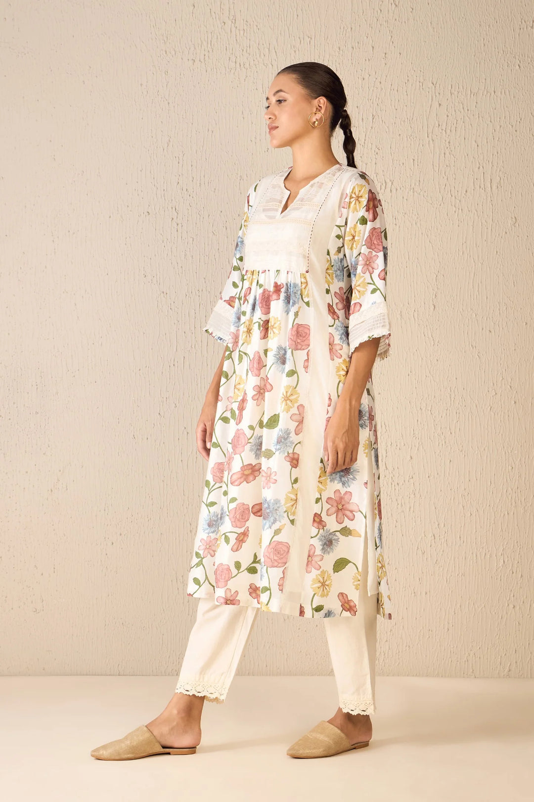 Flora: Multicolor Floral Kurta Set