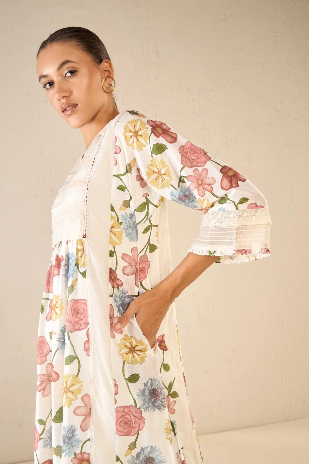 Flora: Multicolor Floral Kurta Set