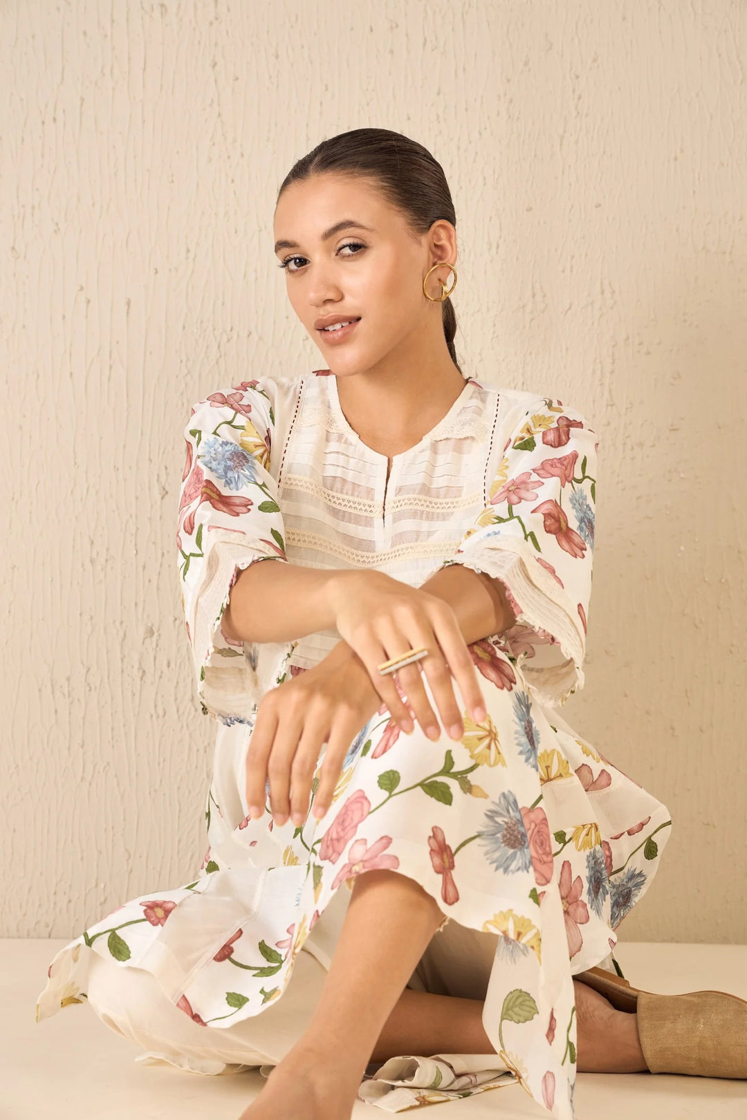 Flora: Multicolor Floral Kurta Set