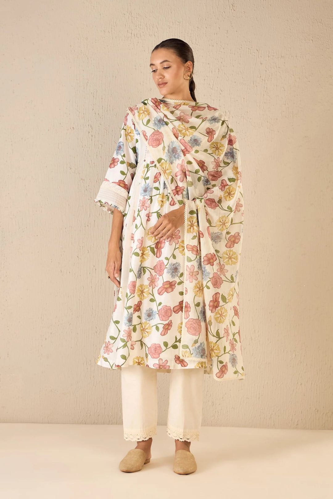 Flora: Multicolor Floral Kurta Set