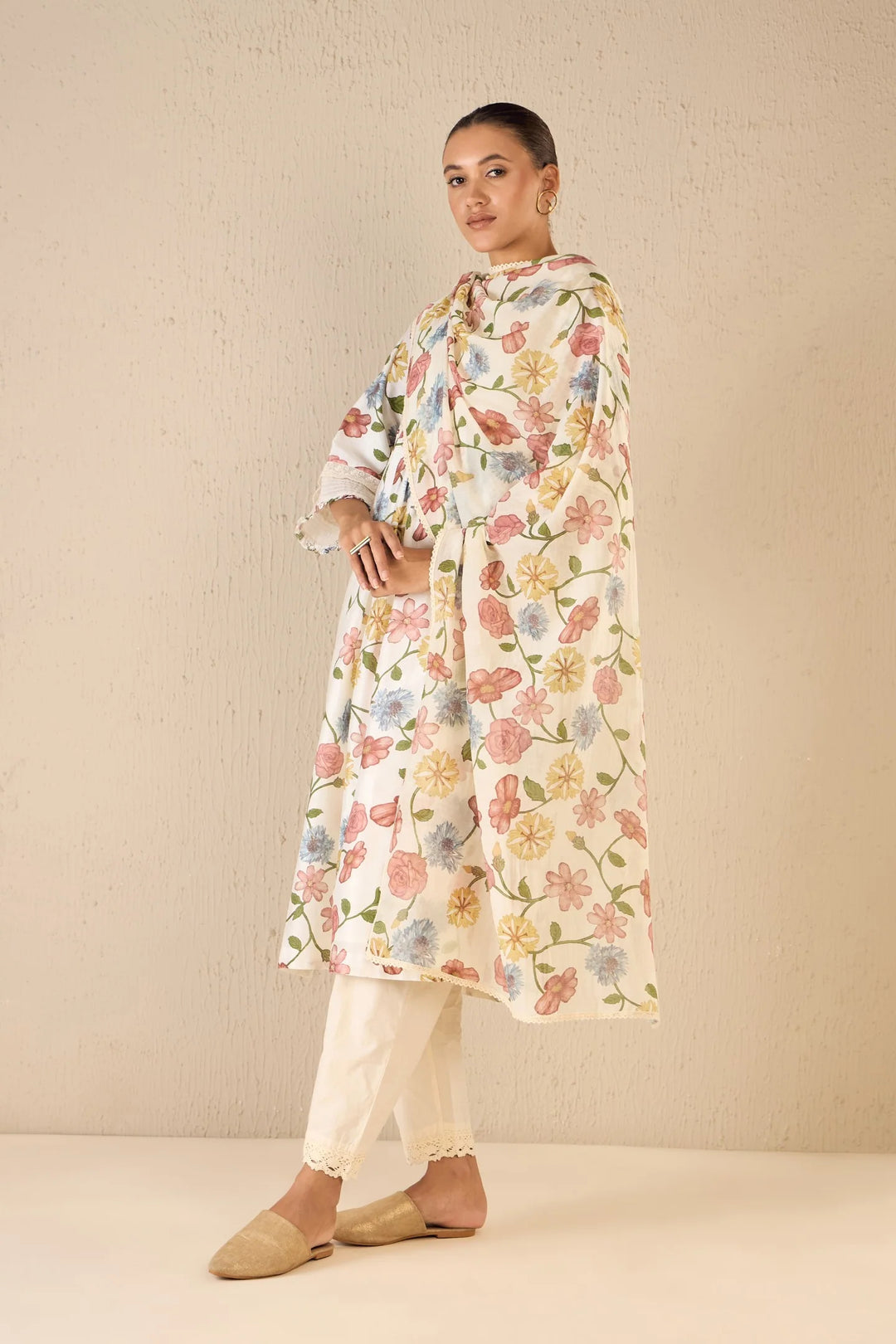 Flora: Multicolor Floral Kurta Set