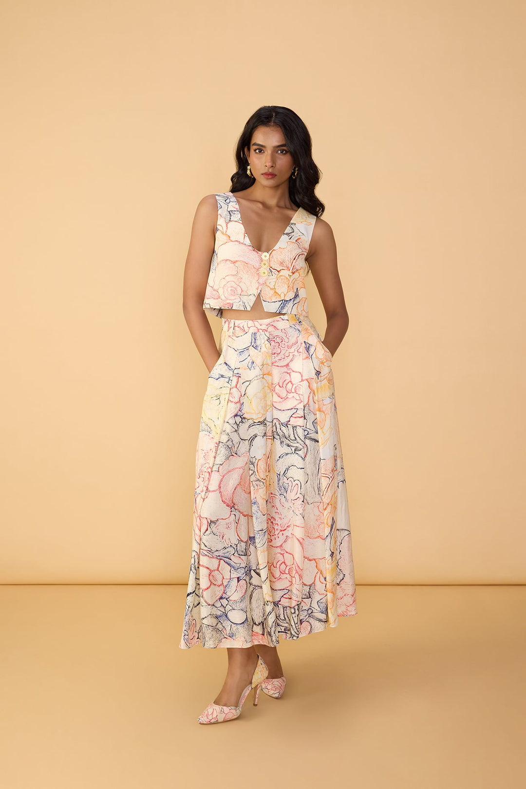 Miranda Blazer, Delfie Waistcoat & Polina Trousers