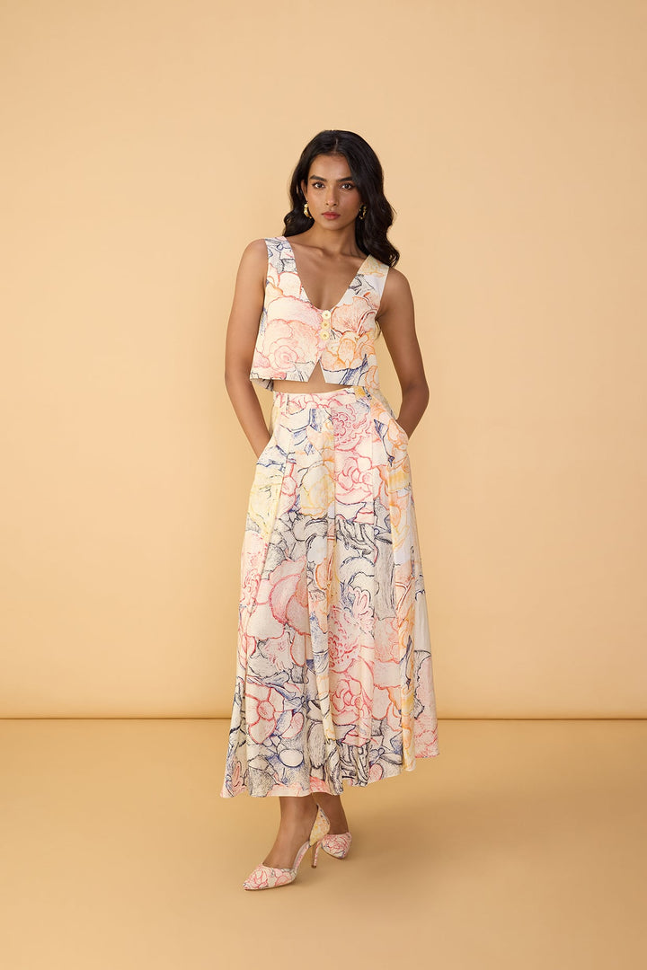 Miranda Blazer, Delfie Waistcoat & Polina Trousers