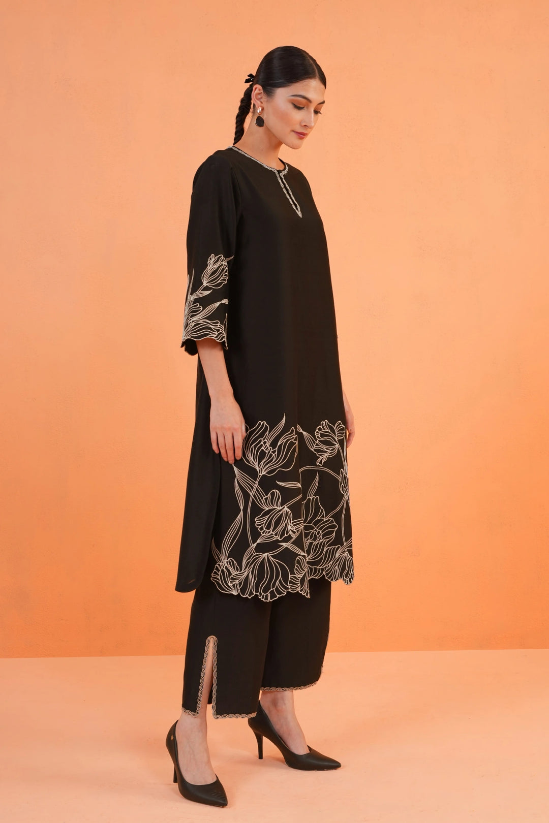 Origani Black Oasis Suit Set