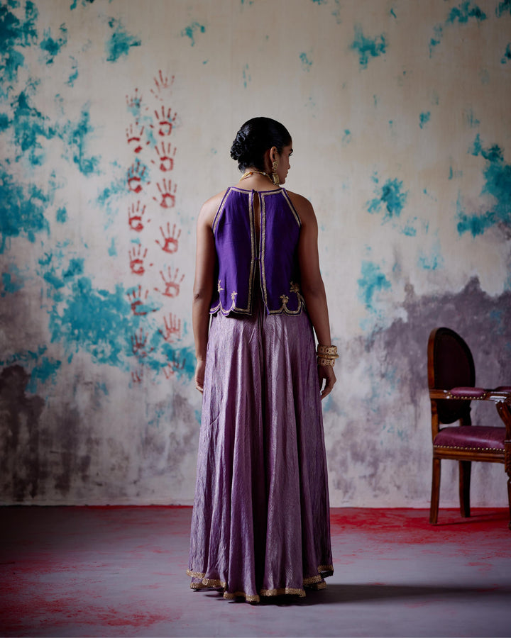 purple co-ord set
