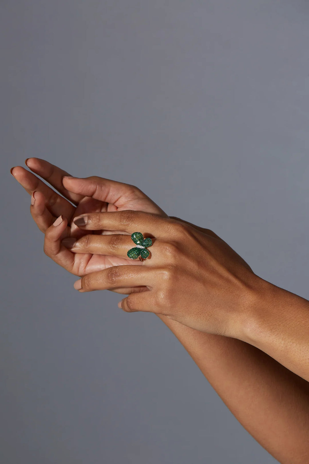 Fluttering Wings Cocktail Ring