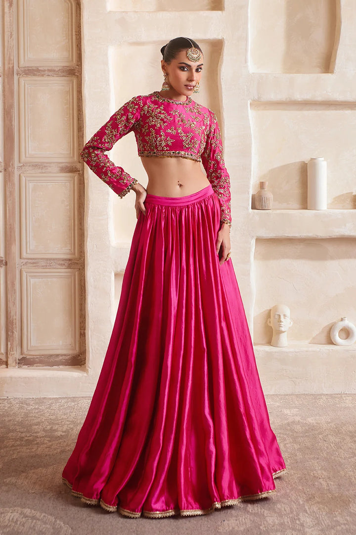 Zar-Rang Pink Lehenga Set