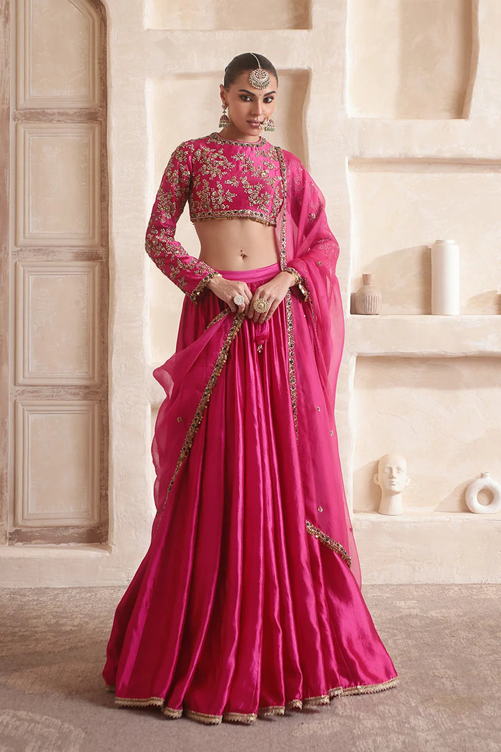 Zar-Rang Pink Lehenga Set