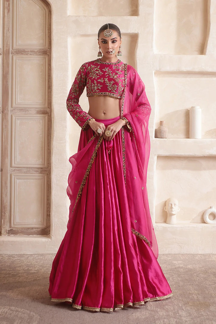 Zar-Rang Pink Lehenga Set