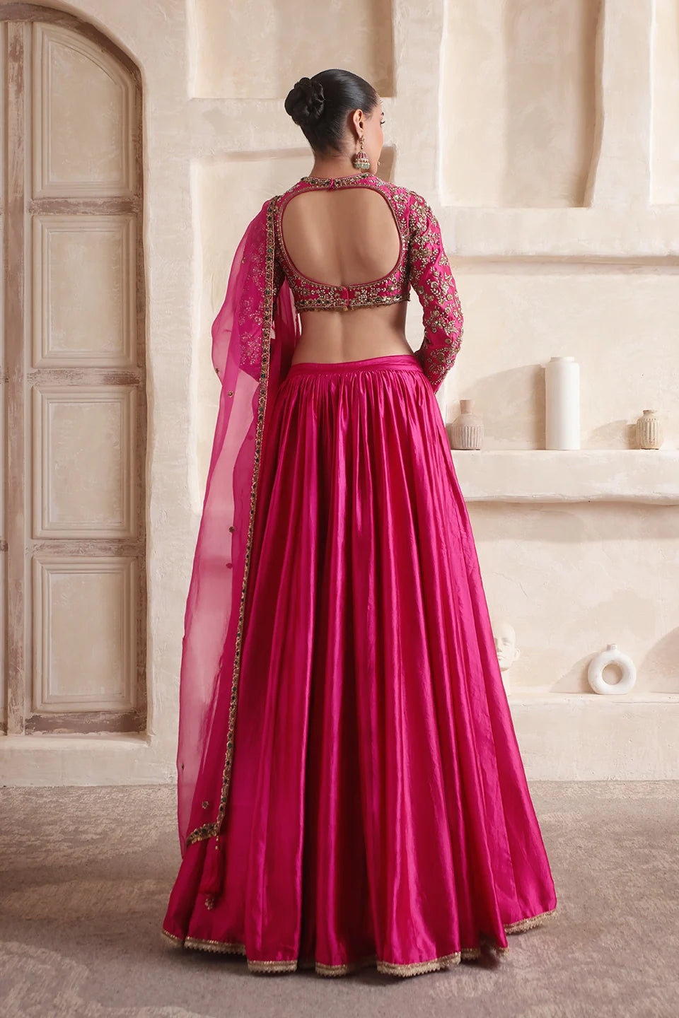 Zar-Rang Pink Lehenga Set