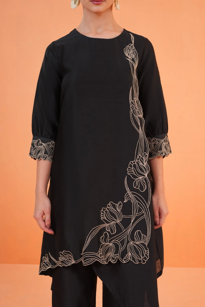 Origani Black Oasis Tunic Set