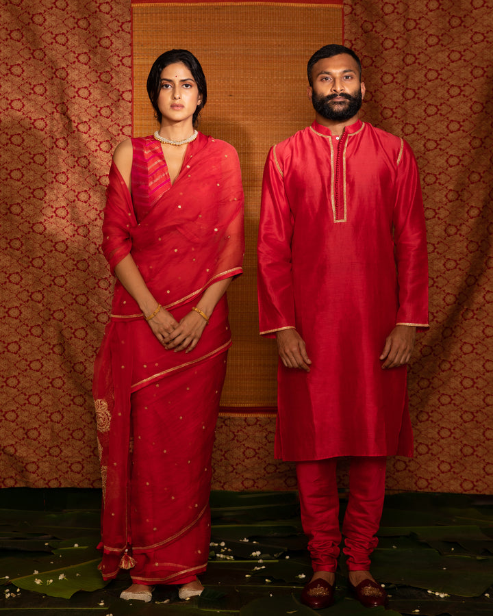 sita hand embroidered mandala palla saree with blouse