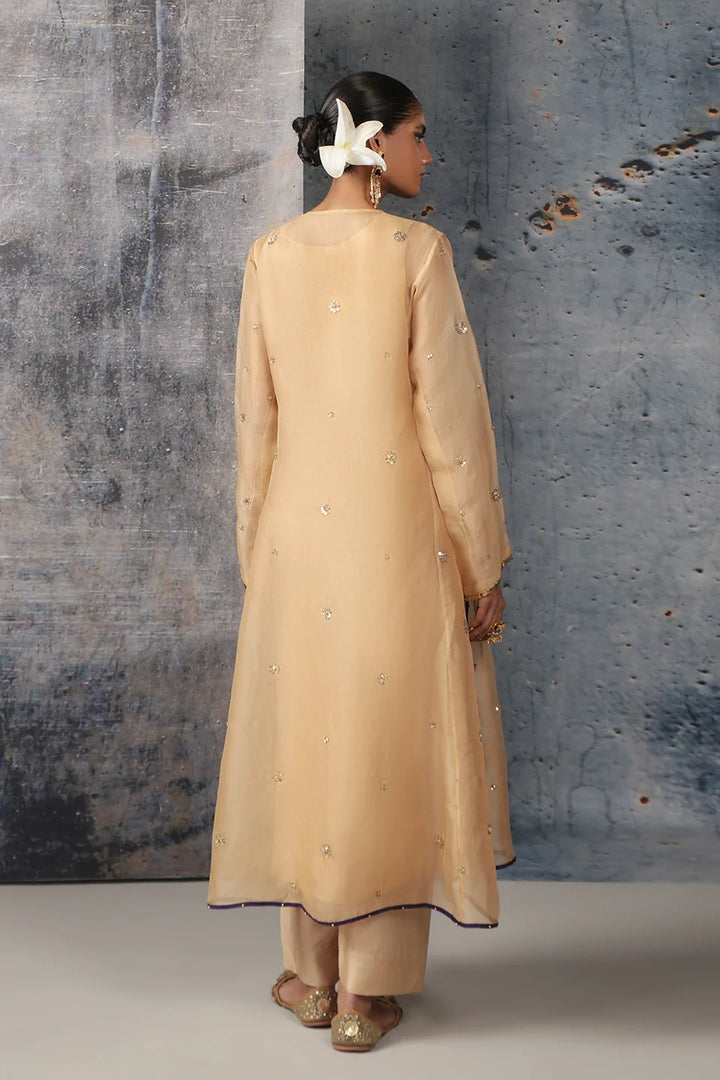 Zar-Rang Ivory Phool Kurta Set
