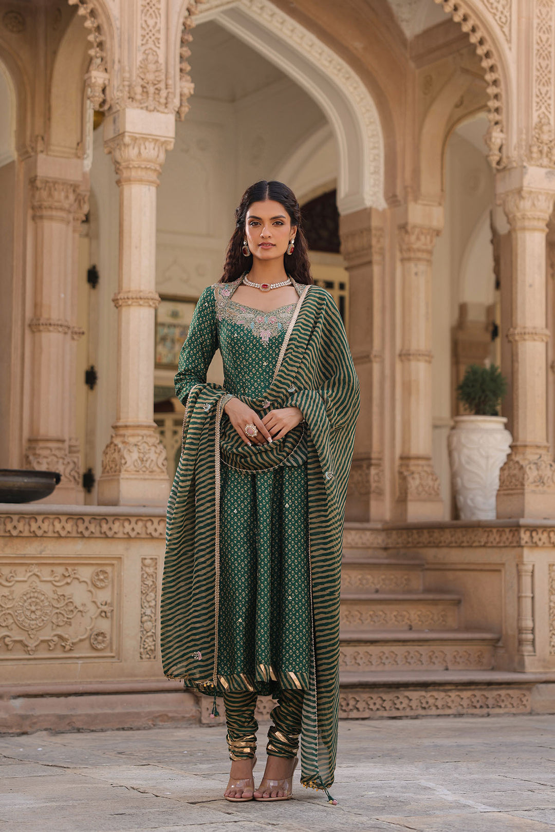 riwayat printed kalidar set