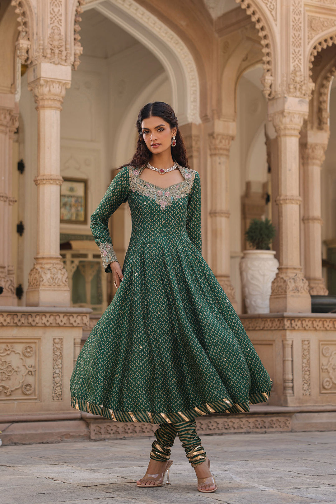 riwayat printed kalidar set