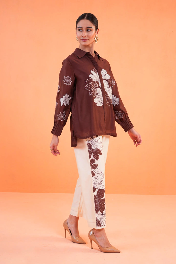 Origani Brown Noir Shirt