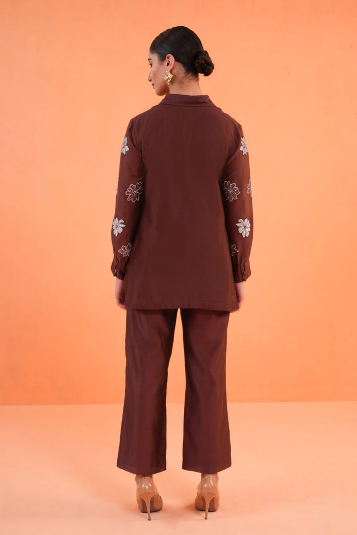 Origani Brown Noir Co Ord Set