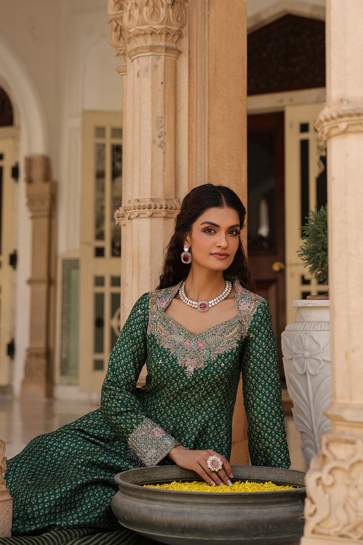 riwayat printed kalidar set