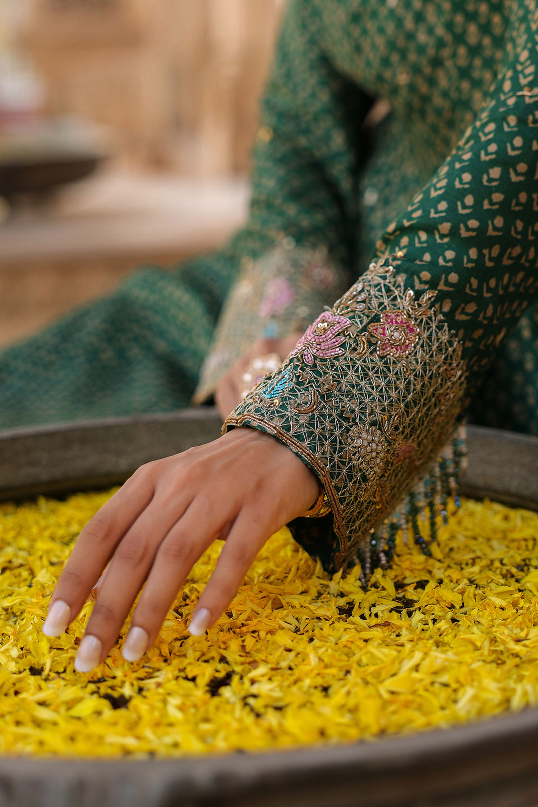 riwayat printed kalidar set