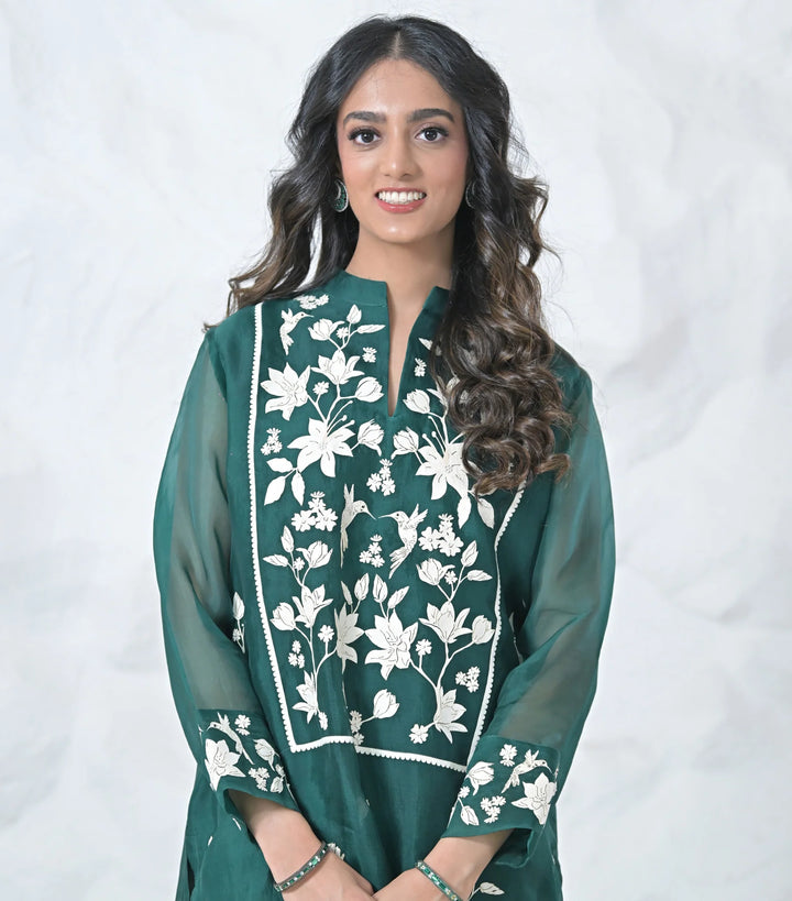 Madhubala Tunic & Farsi Pant With Dupatta