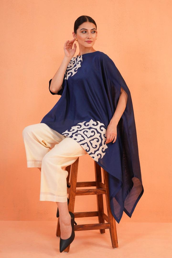 Origani Blue Souk Tunic Set