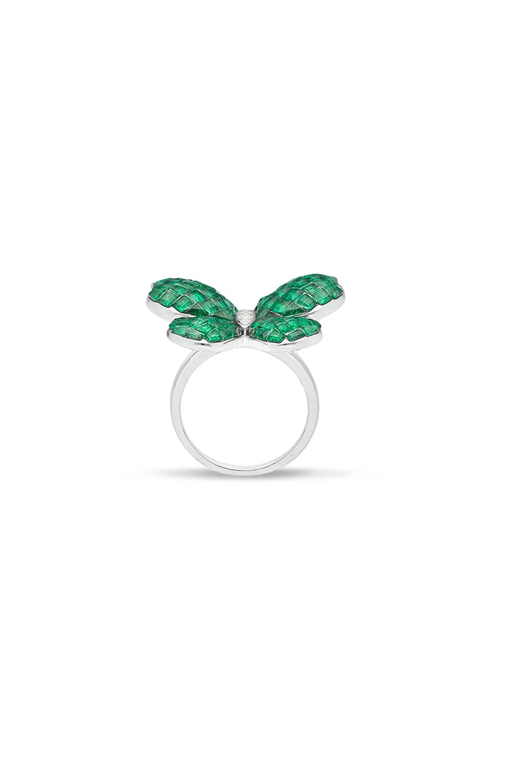 Fluttering Wings Cocktail Ring