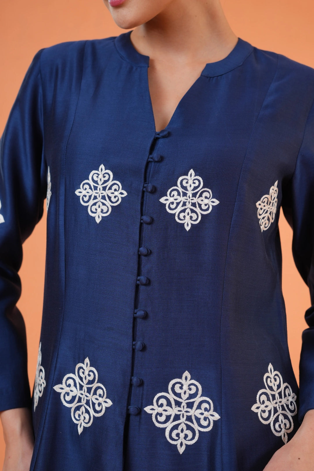 Origani Blue Zahara Suit Set