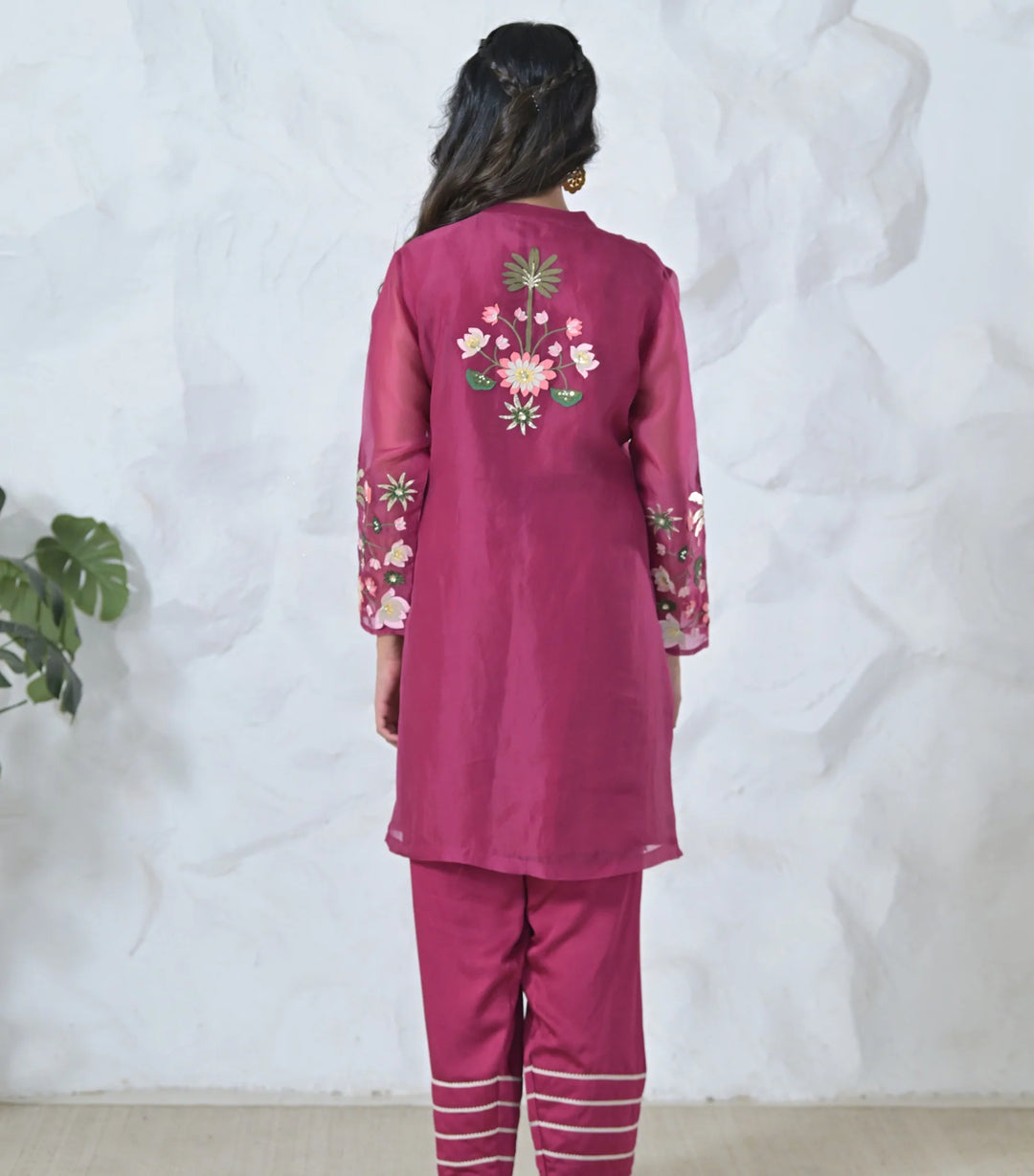 Pichwai Tunic & Farsi Pant Set