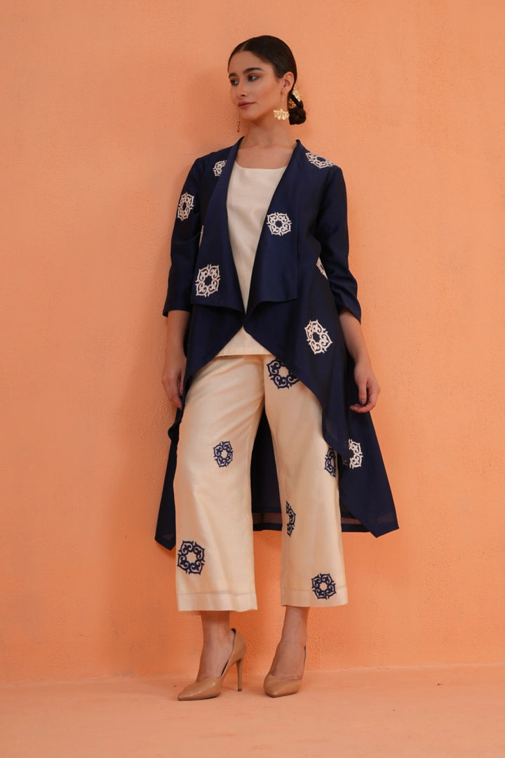 Origani Blue Ivory Celestial 3 Pcs Set