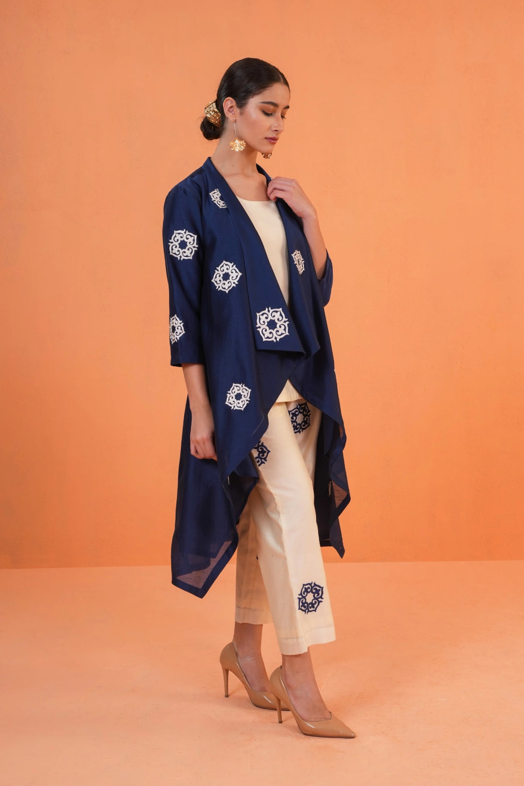 Origani Blue Ivory Celestial 3 Pcs Set