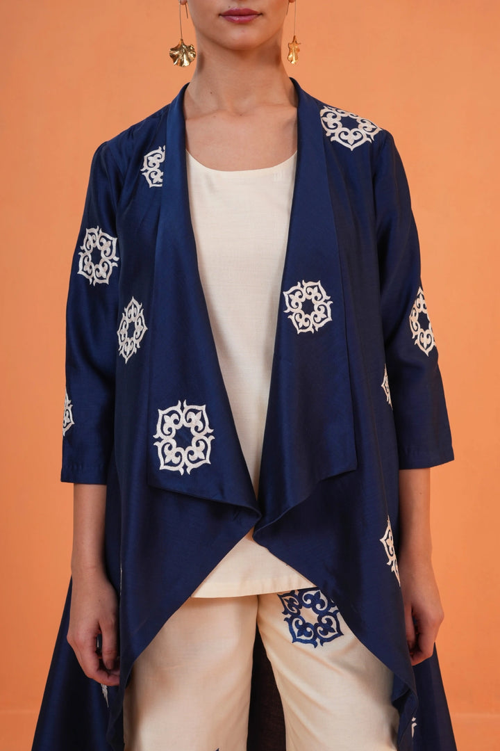 Origani Blue Ivory Celestial 3 Pcs Set