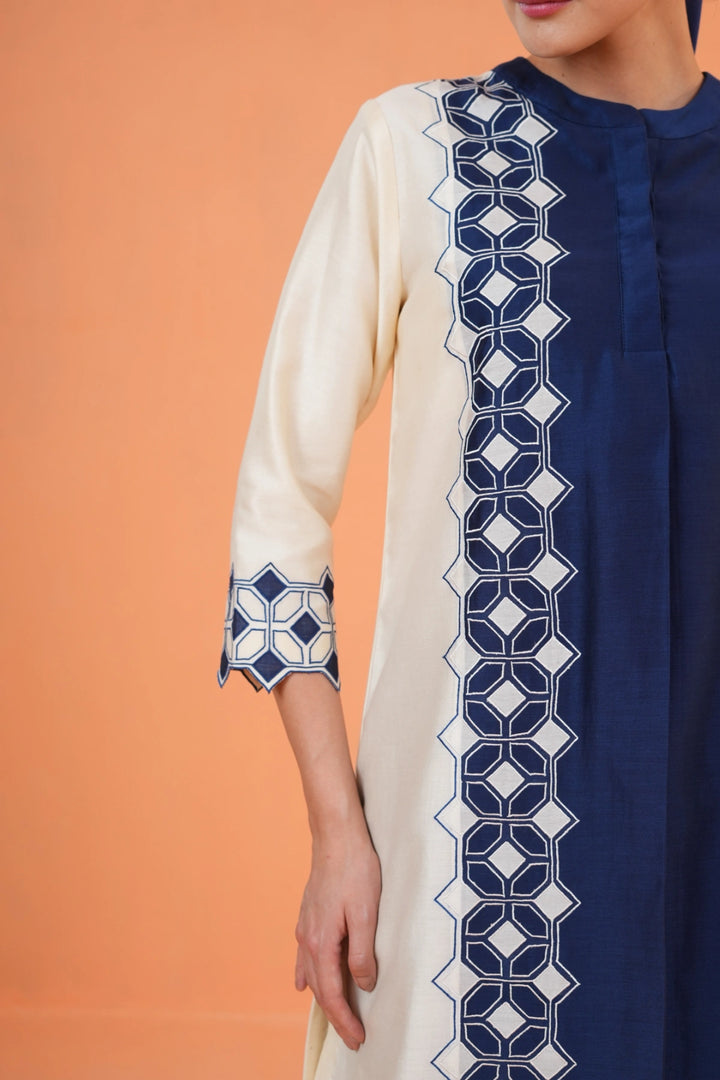 Origani Blue Symphony Suit Set