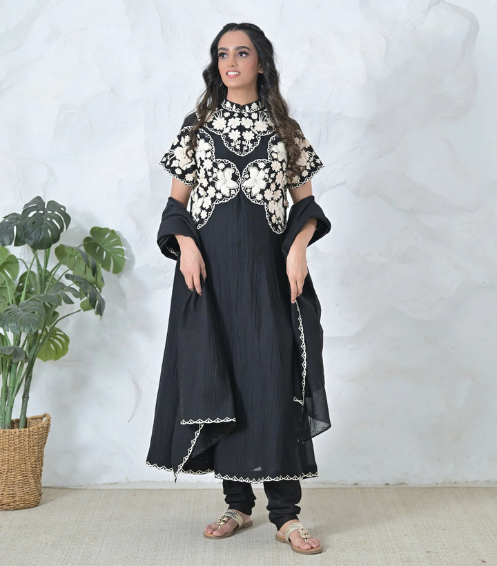 Garden Anarkali Suit Set