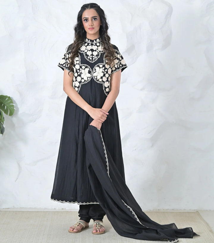 Garden Anarkali Suit Set