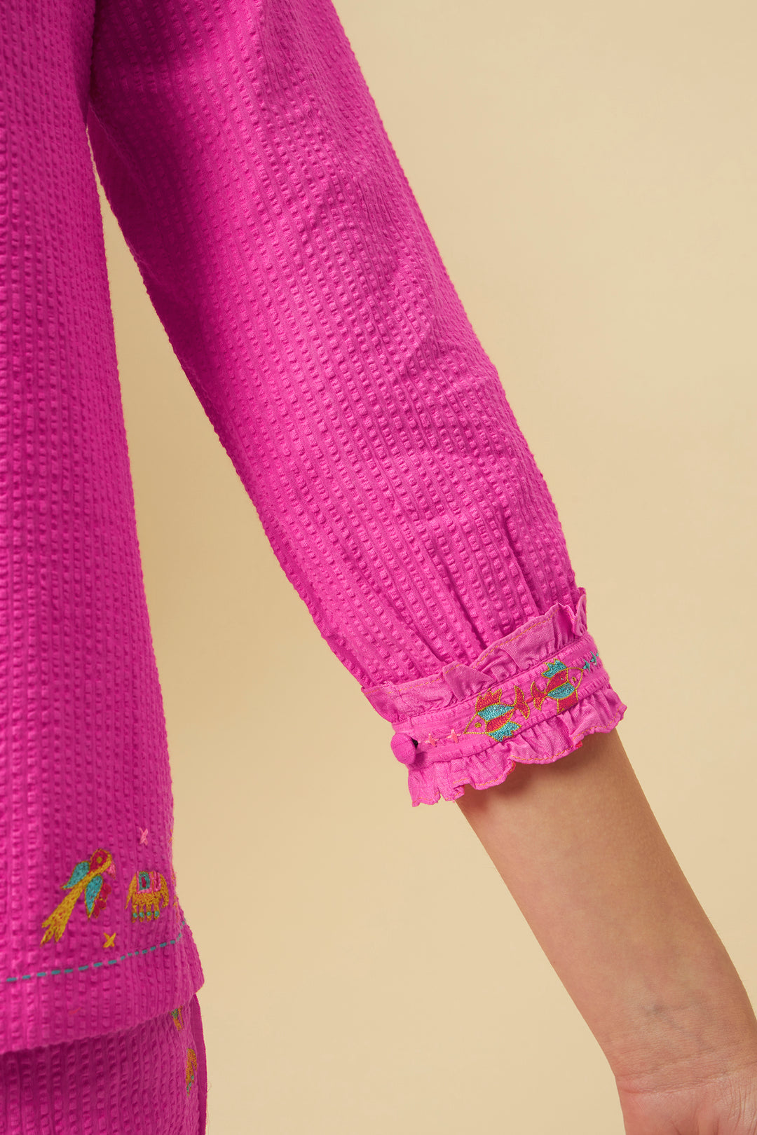 Mithai Pink Shirt Top