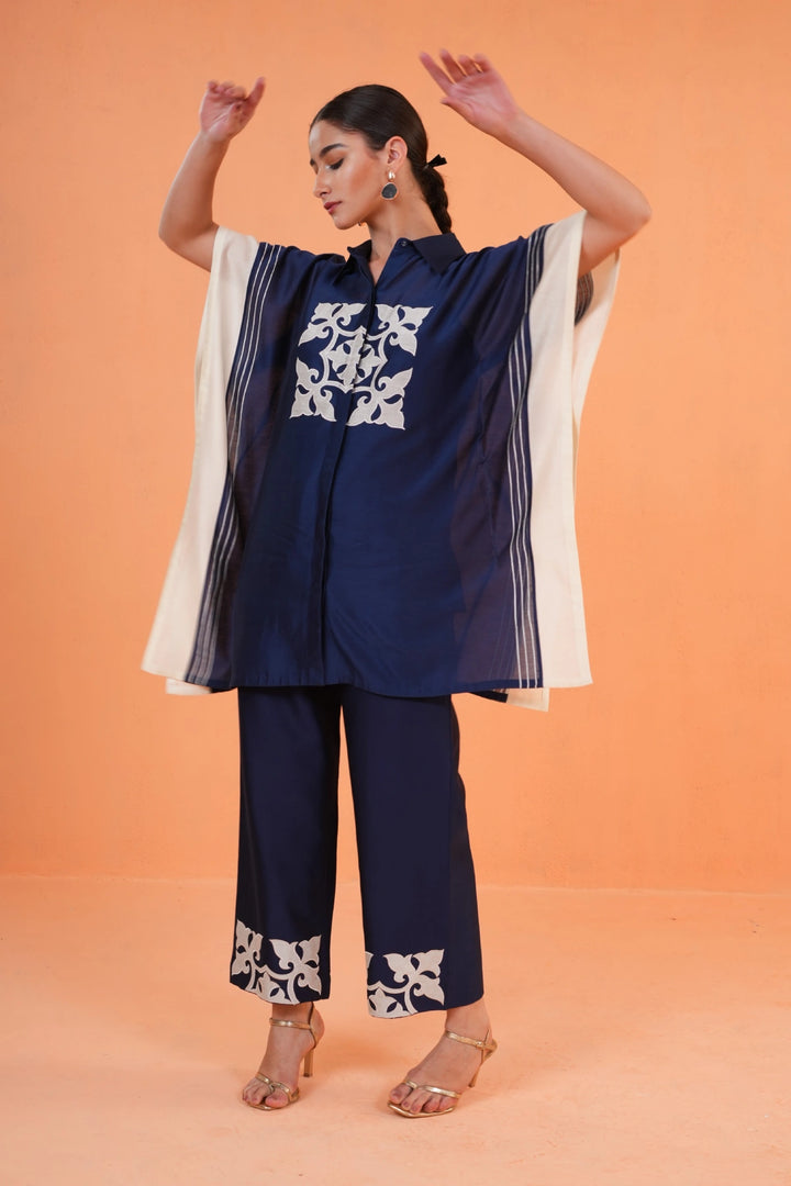 Origani Blue Medina Tunic Set