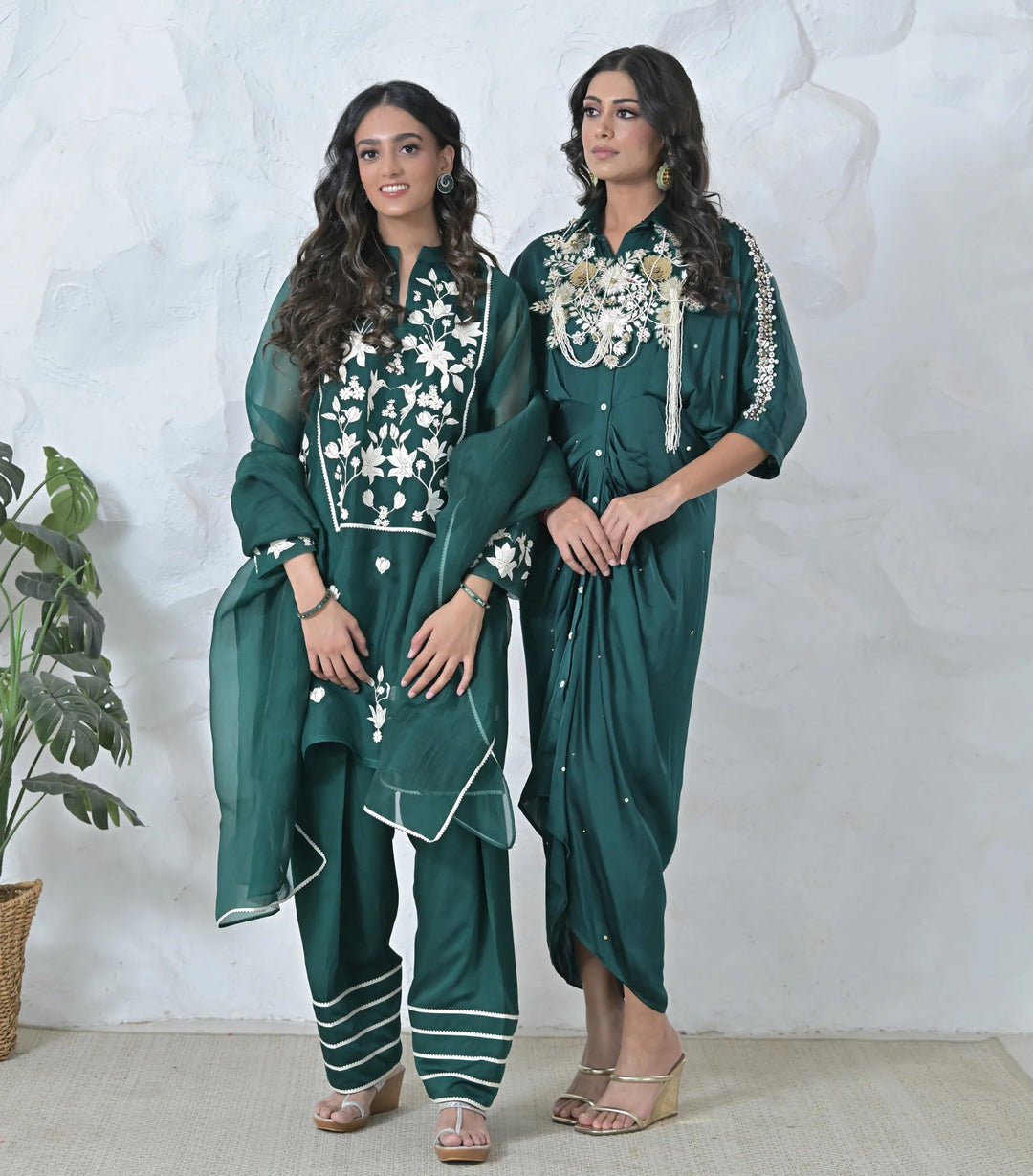 Madhubala Tunic & Farsi Pant With Dupatta