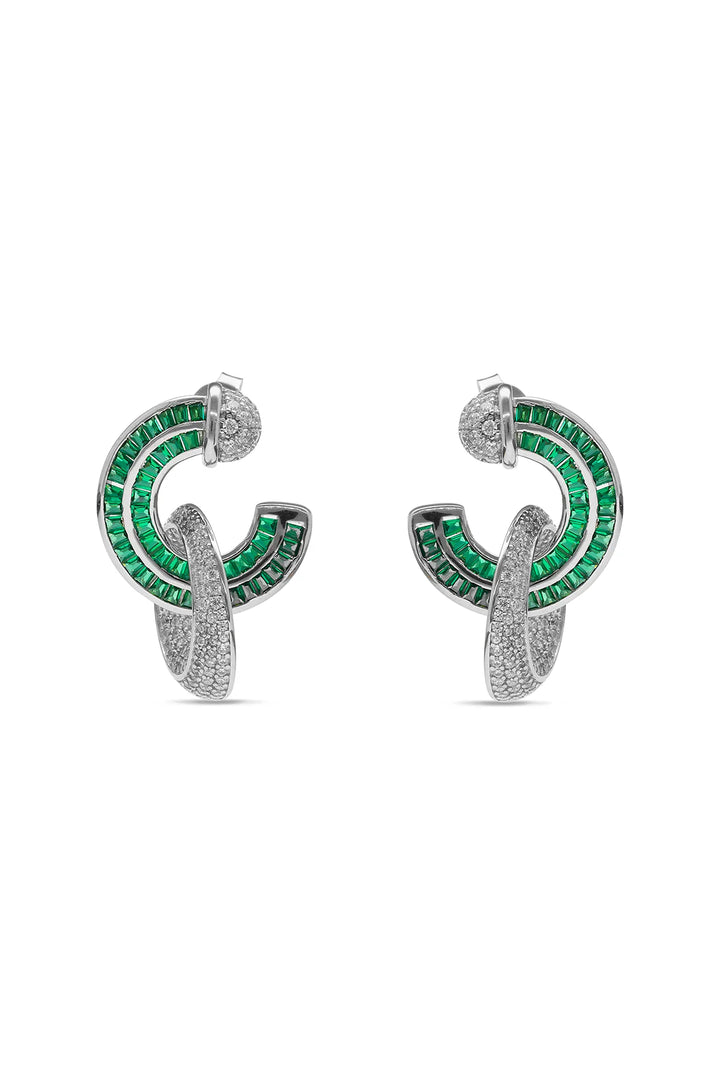 Forest Loop Dangler Earrings