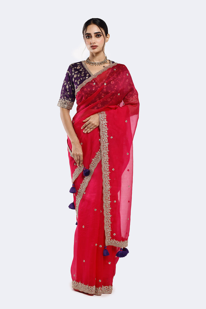 Resham Organza Saree