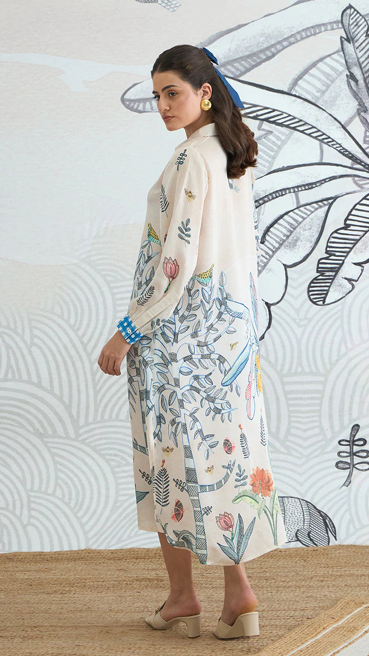 Jungle Shirt Dress