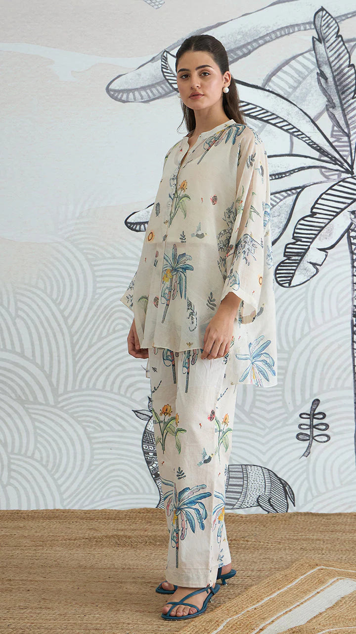 Jungle Namah Tunic With Pants