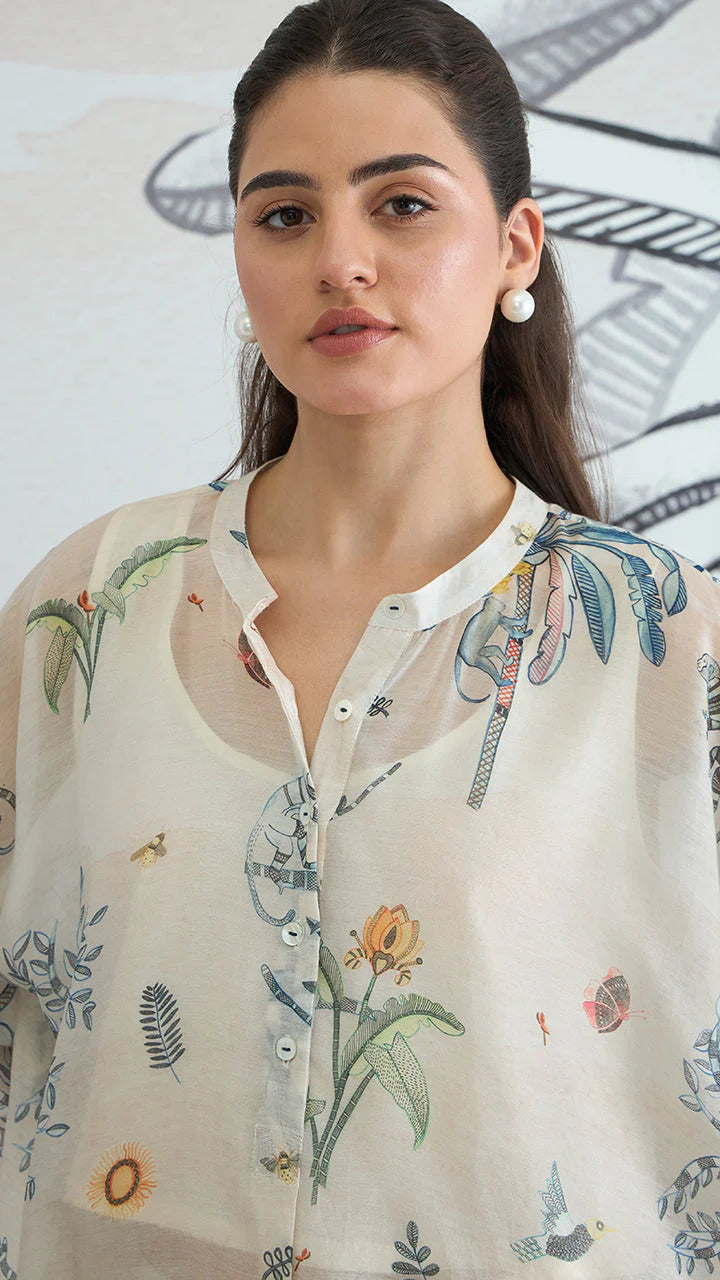 Jungle Namah Tunic With Pants