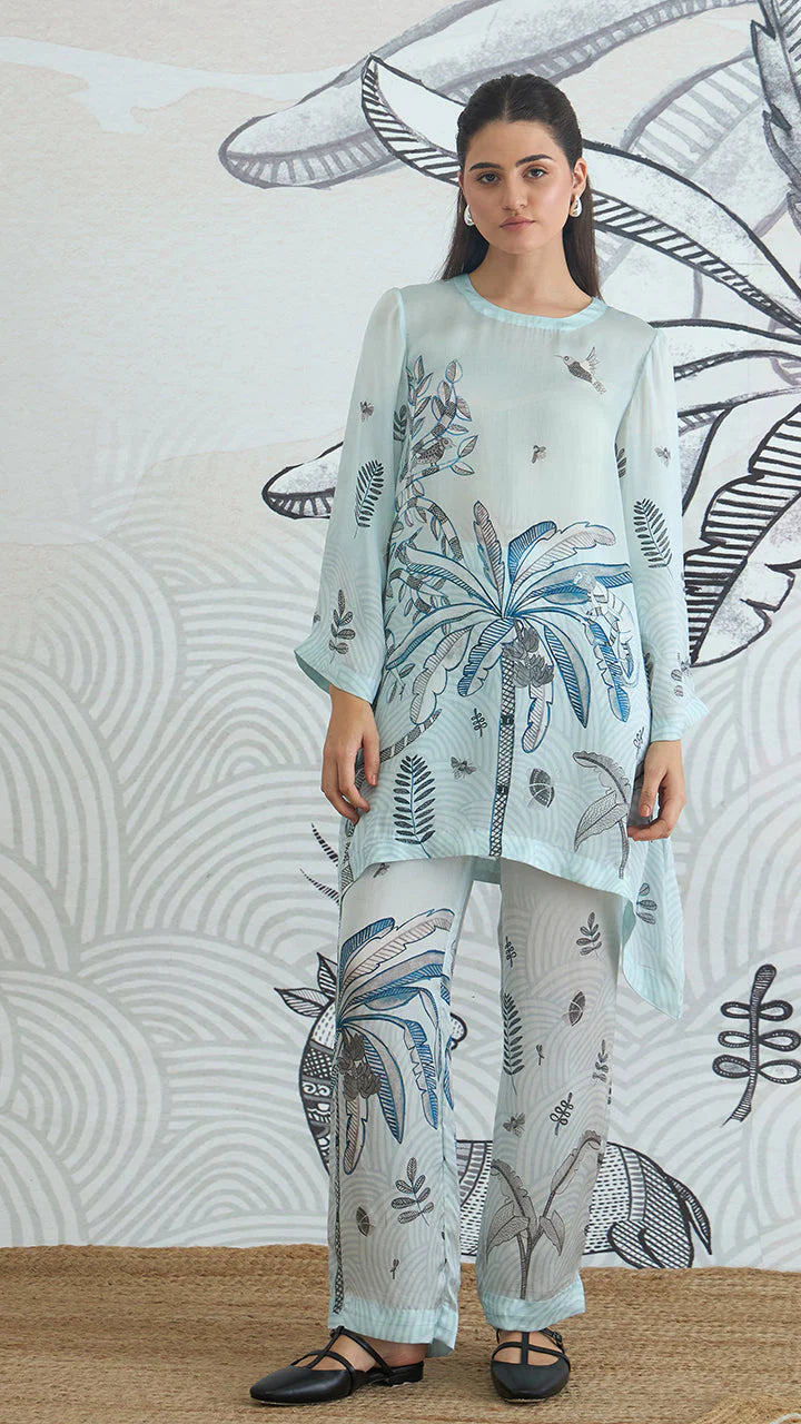 Powder Blue Co-ord Set